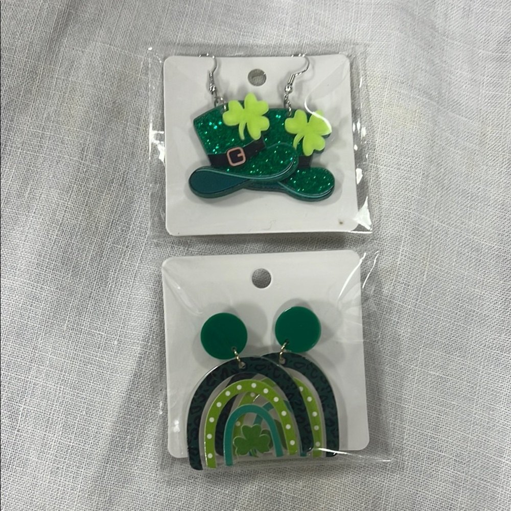 Saint Paddy’s Day earrings